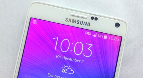  samsung galaxy note 4 above face 