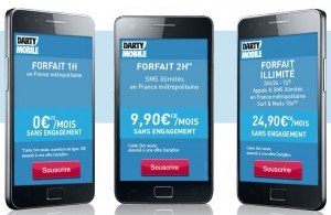 Forfaits Darty Mobile