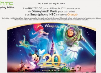 Un Htc Achete Un Billet Pour Disneyland Offert Meilleur Mobile