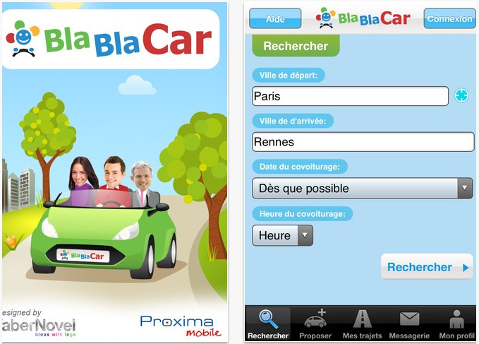 Приложение blablacar не работает