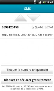Bouygues Telecom anti spam