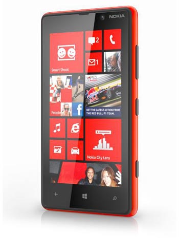 Nokia Lumia 820 prix officiels