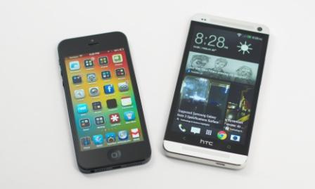iPhone-HTC-One