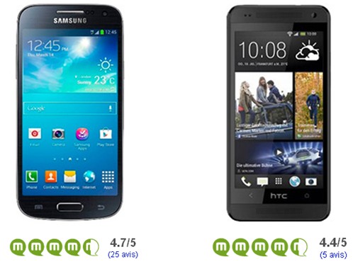 Samsung Galaxy S4 Mini HTC One Mini Notes