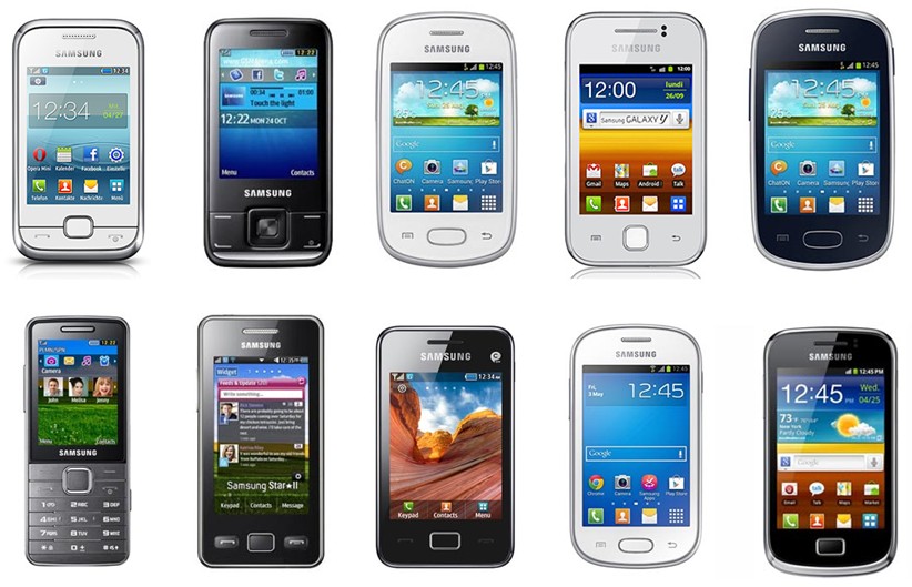 Smartphones Samsung pas chers