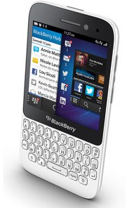 BlackBerry Q5 blanc