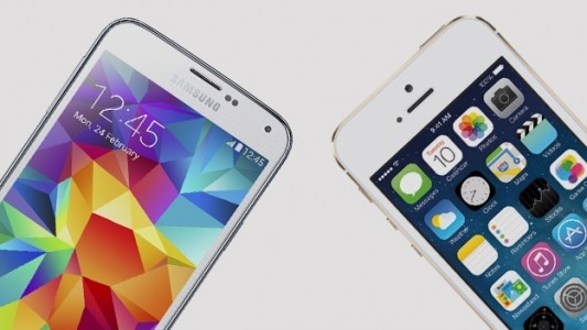 iphone5 vs samsung galaxy S5