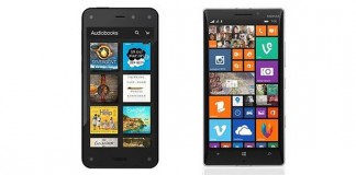 Comparatif Amazon Fire Phone et Nokia Lumia 930