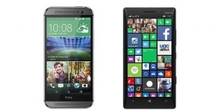 Comparatif HTC One M8 vs Nokia Lumia 930