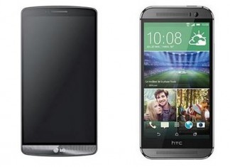 Comparatif LG G3 et HTC One M8