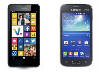 Comparatif Nokia Lumia 635 vs Samsung Galaxy Ace 3