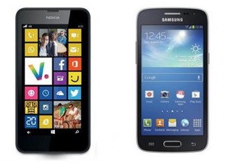 Comparatif Nokia Lumia 635 vs Samsung Galaxy Core 4G
