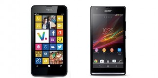 Comparatif Nokia Lumia 635 et Sony Xperia SP