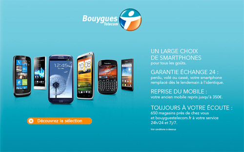 [Bon Plan] Bouygues Telecom : Les Meilleures Ventes - Meilleur Mobile