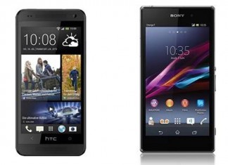[Comparatif] HTC One Mini vs Sony Xperia Z1