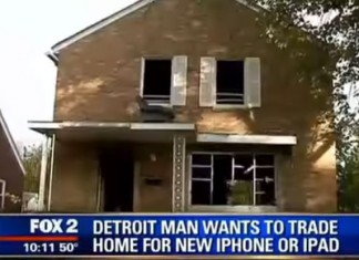 Troquer sa maison contre un iPhone 6, l’incroyable initiative d’un Américain
