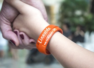 Lineable : le bracelet qui surveille vos enfants