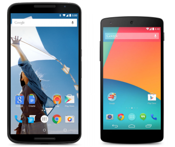 Nexus 6 vs Nexus 5