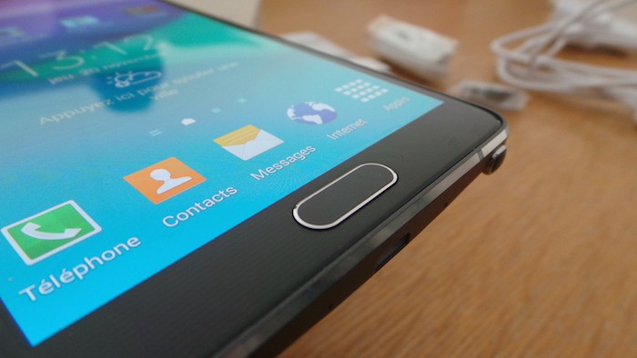 samsung galaxy note 4 bouton central
