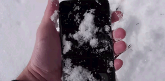 iPhone 6 Plus neige