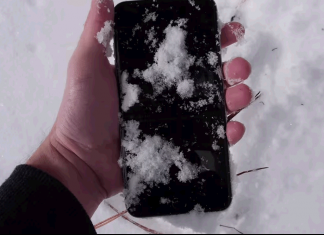 iPhone 6 Plus neige
