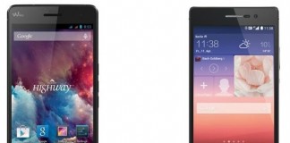 Huawei Ascend P7 Wiko Highway 4G vs