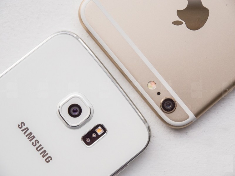 iphone 6 vs samsung galaxy s6