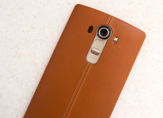 LG G4 cuir dos