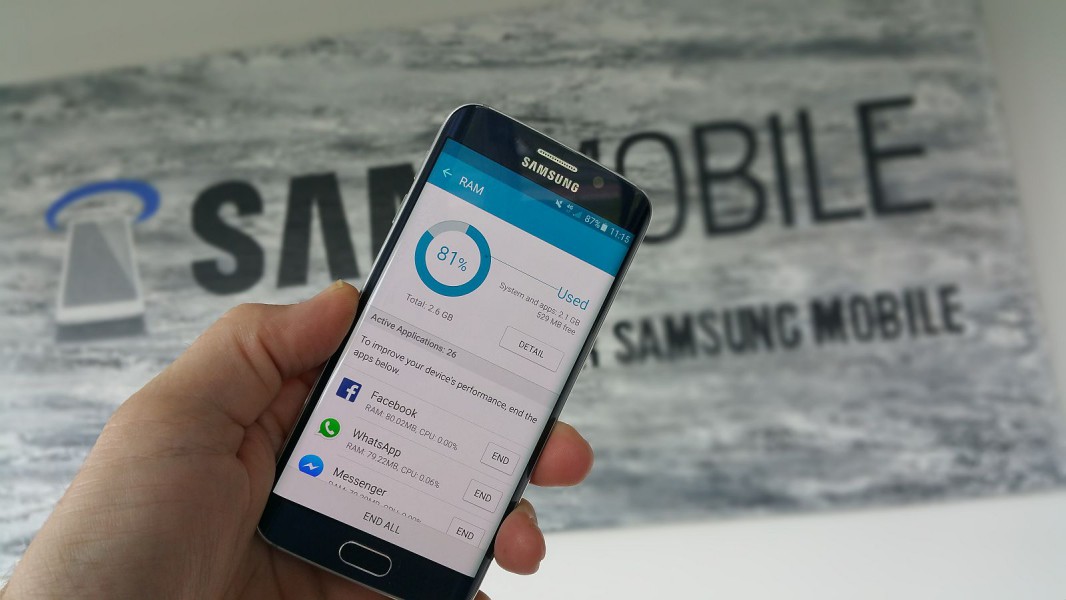 Samsung Galaxy S6 Ram management
