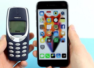 nokia 3310 vs iphone 6