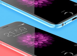 iphone 6c rose et bleu