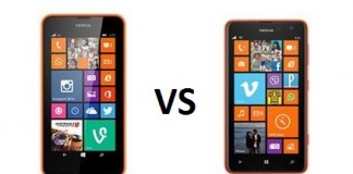 Nokia Lumia 635 vs 625, smartphones