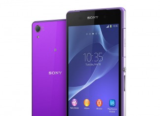 Sony Xperia Z2 violet
