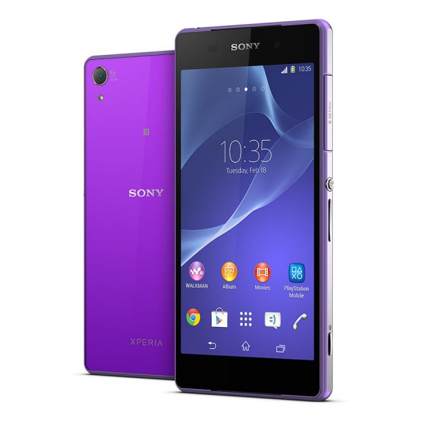 Sony Xperia Z2 violet
