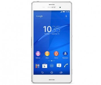 Sony Xperia z3 compact blanc