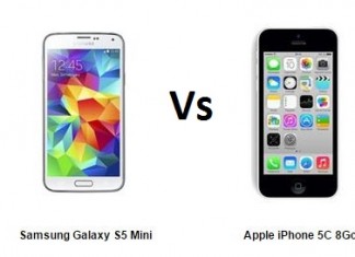 samsung galaxy S5 mini vs iphone 5c,