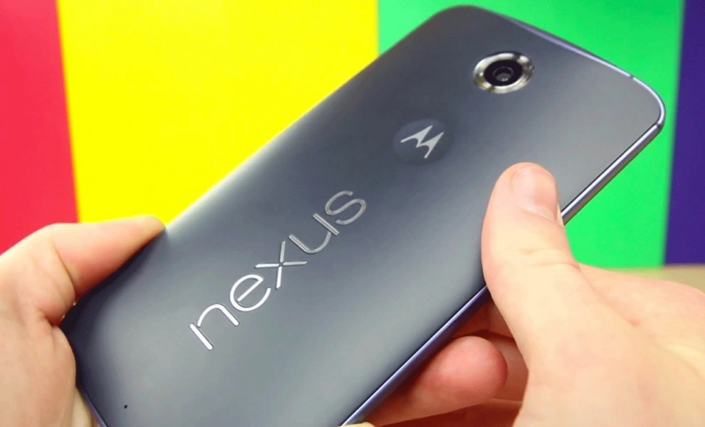 Google Nexus 6 arriere