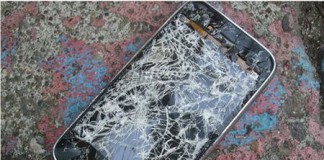 smartphone céran cassé première cause de panne