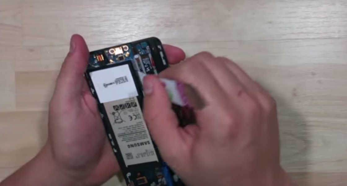 Samsung Galaxy Note 5 demontage