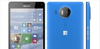 microsoft lumia 950 bleu