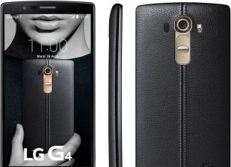 LG G4 Noir Cuir