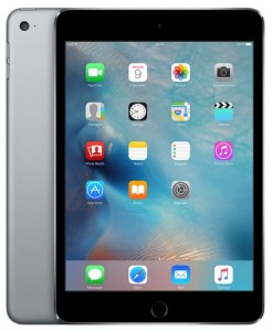 iPad mini 4 gris sidéral