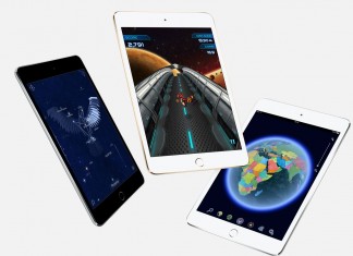 Les 3 coloris de l'iPad Mini 4