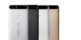 Google Nexus 6P déclinaisons de couleurs