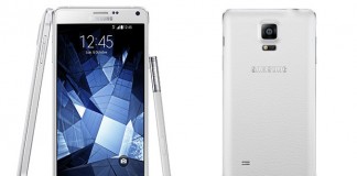 Samsung Galaxy Note 4 blanc