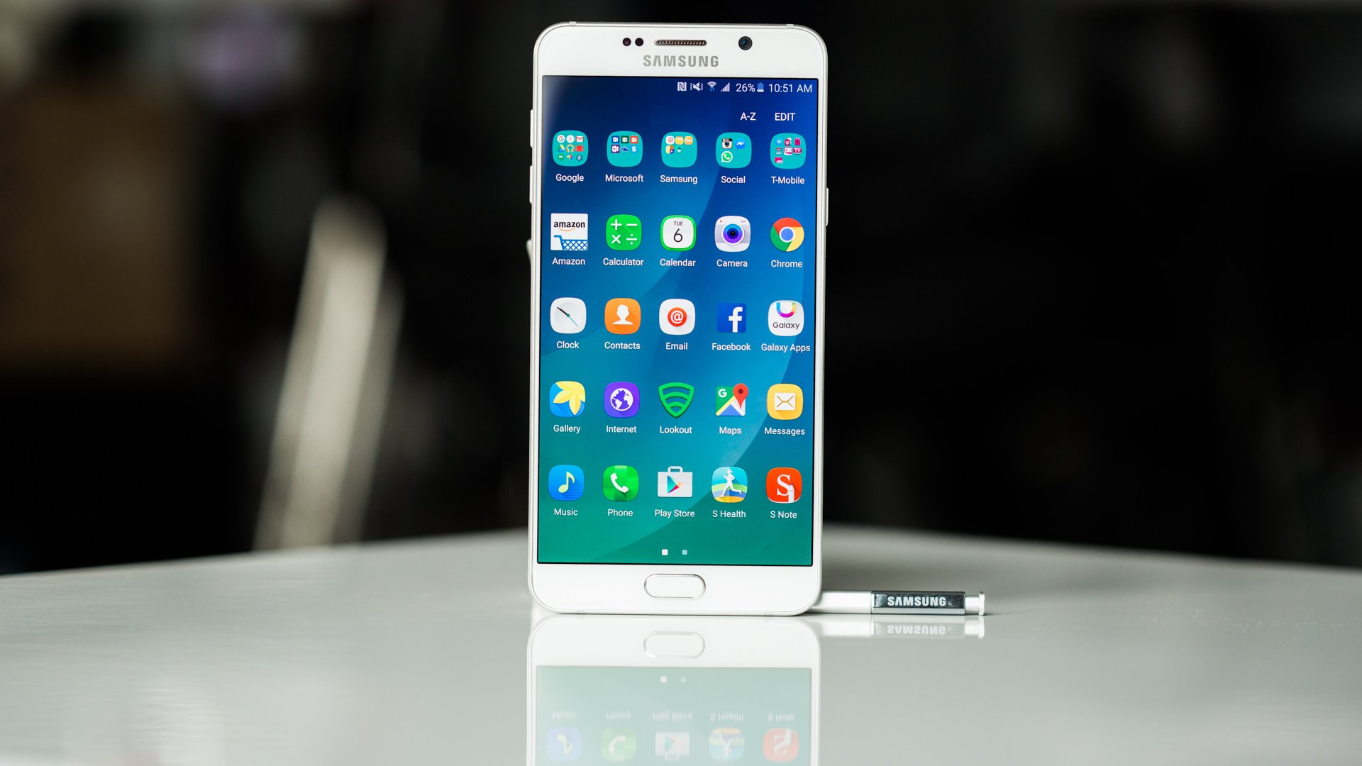 Samsung Galaxy Note 5 en Blanc