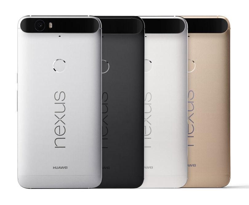 Nexus 6P couleurs