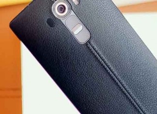 LG G4 noir cuir