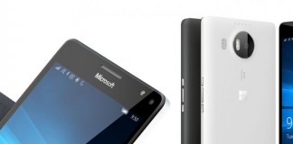 Microsoft Lumia 950 XL Noir et Blanc