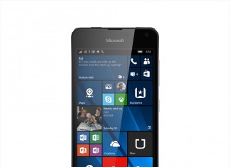 Microsoft Lumia 650 fond blanc